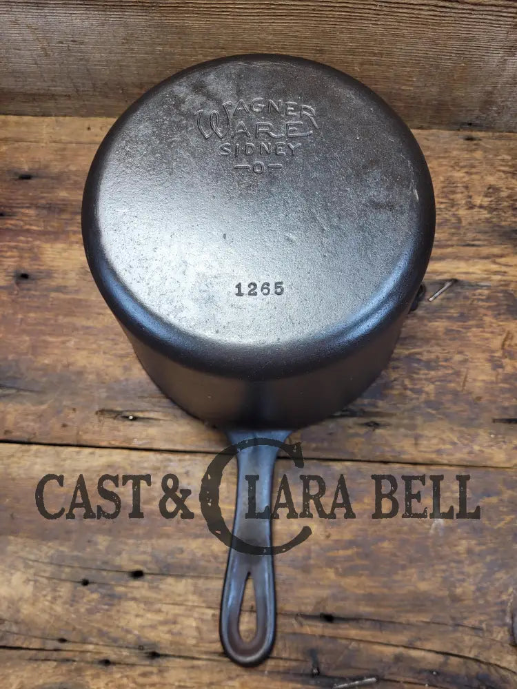 Gorgeous And Unique! 1930βS Wagner Ware Deep Fat Fryer C/N 1265. Restored Ready To Use! Skillet