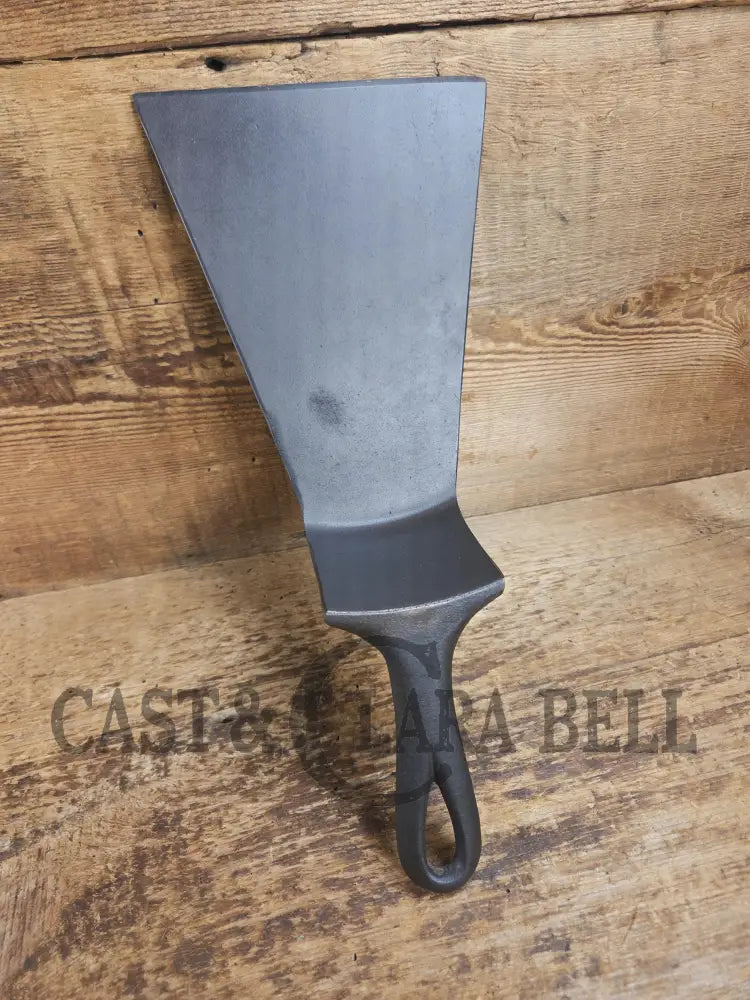 Gorgeous custom made #8 1102 Griswold Cast Iron Deep Spatula. Reclaimed 1920’s Large Block Smooth Bottom Combo Cooker!