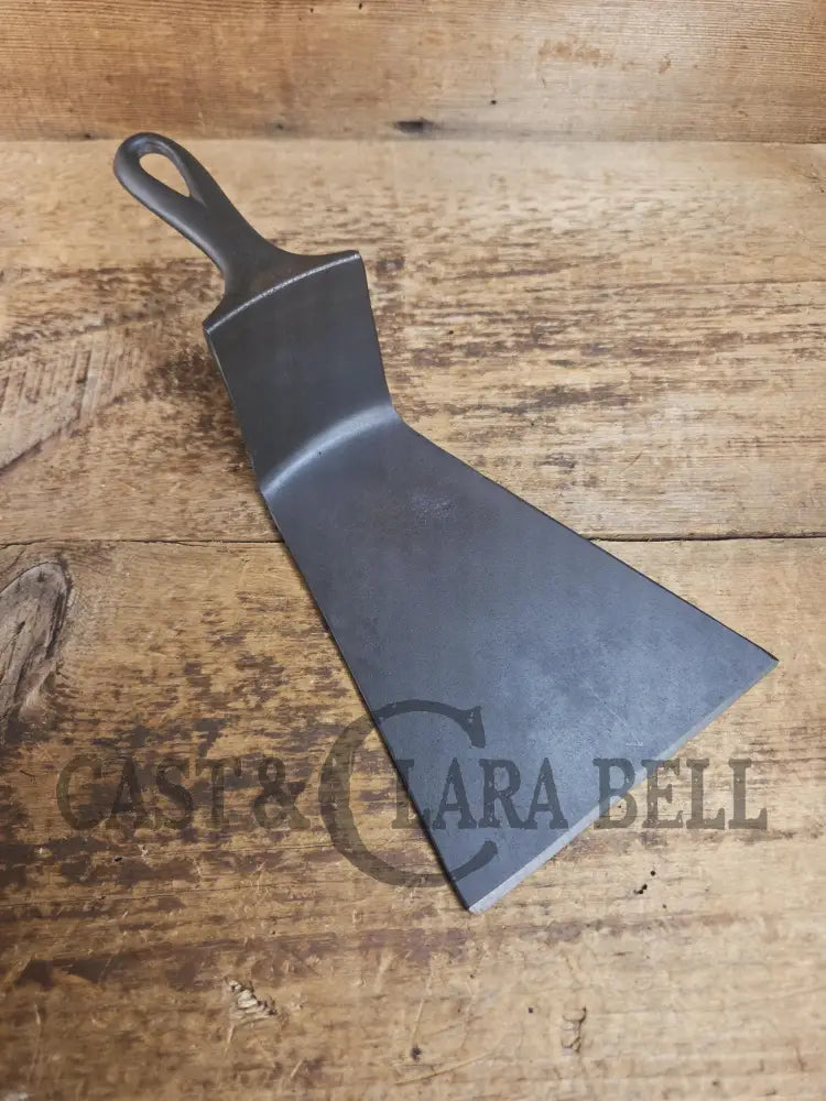 Gorgeous custom made #8 1102 Griswold Cast Iron Deep Spatula. Reclaimed 1920’s Large Block Smooth Bottom Combo Cooker!