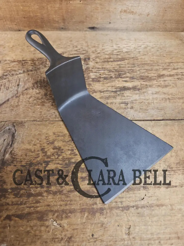 Gorgeous custom made #8 1102 Griswold Cast Iron Deep Spatula. Reclaimed 1920βs Large Block Smooth Bottom Combo Cooker!