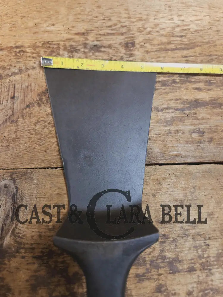 Gorgeous custom made #8 1102 Griswold Cast Iron Deep Spatula. Reclaimed 1920βs Large Block Smooth Bottom Combo Cooker!