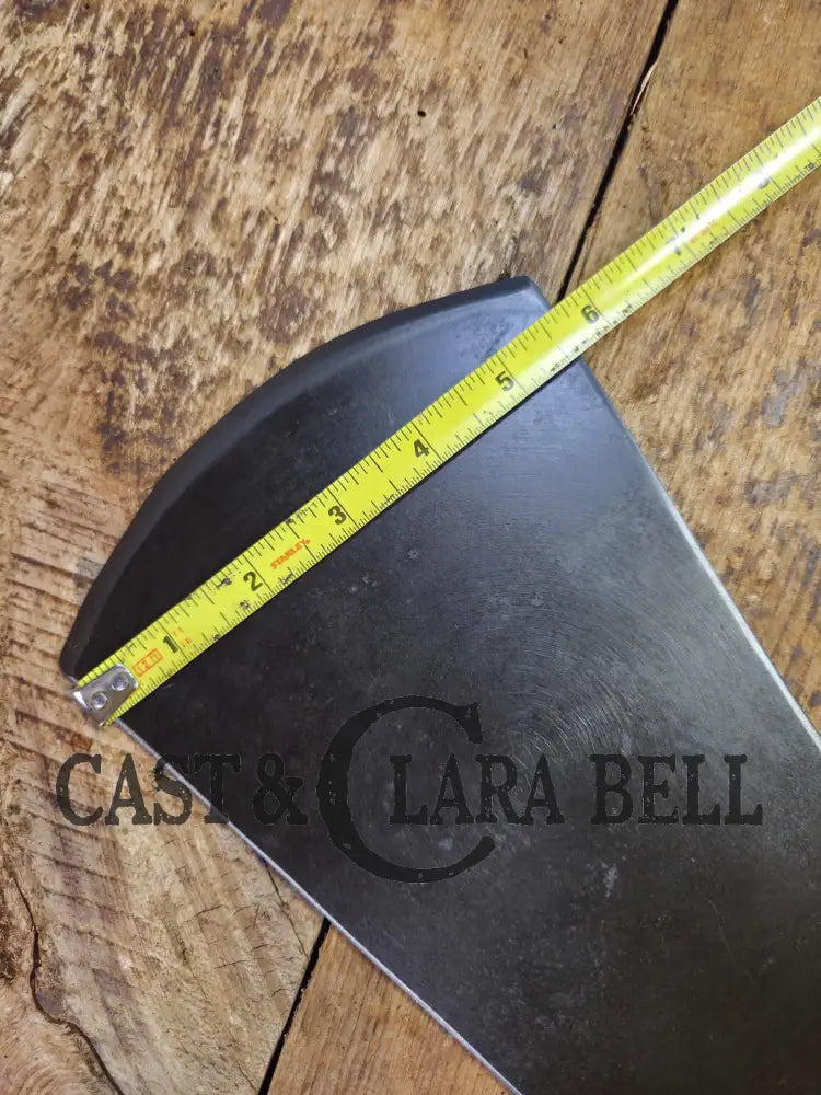 Gorgeous custom made #9 710 Griswold Cast Iron Spatula. Reclaimed 1920’s Griswold Large Block Smooth Bottom skillet.