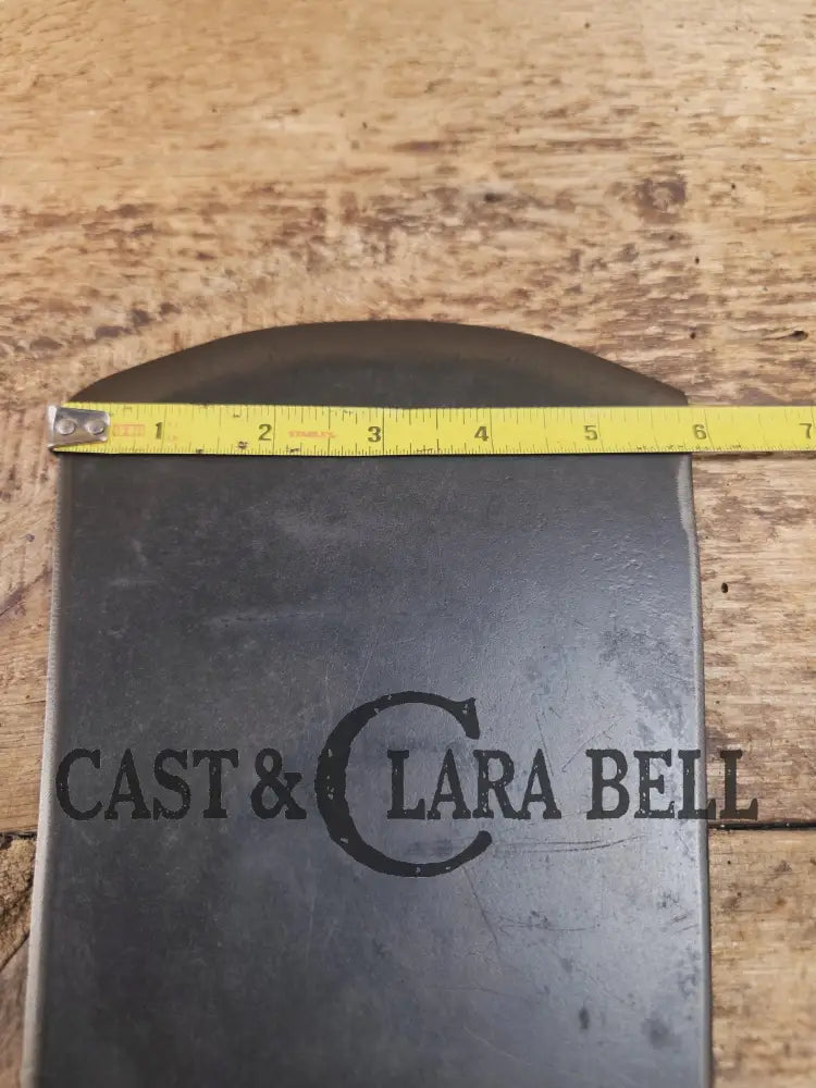 Gorgeous custom made #9 710 Griswold Cast Iron Spatula. Reclaimed 1920’s Griswold Large Block Smooth Bottom skillet.