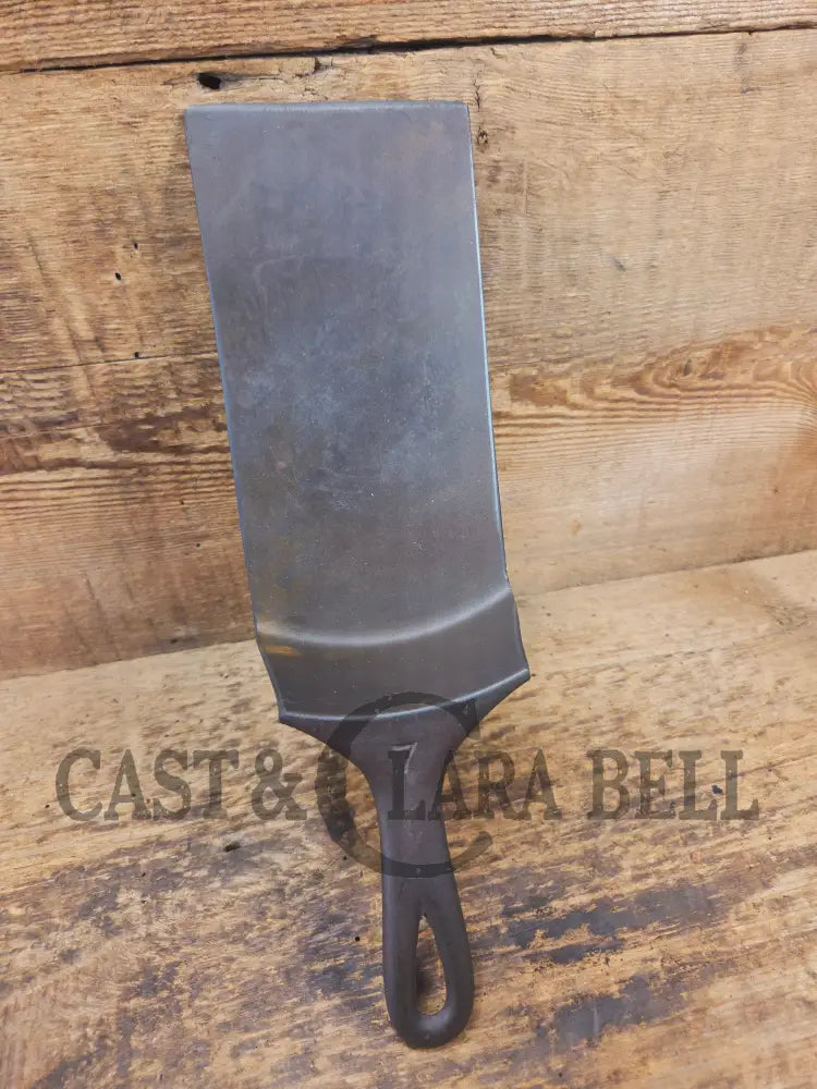 Gorgeous custom made Wagner Cast Iron Skillet Spatula. From a National Skillet. AMAZING craftmanship SC24 - Spatula