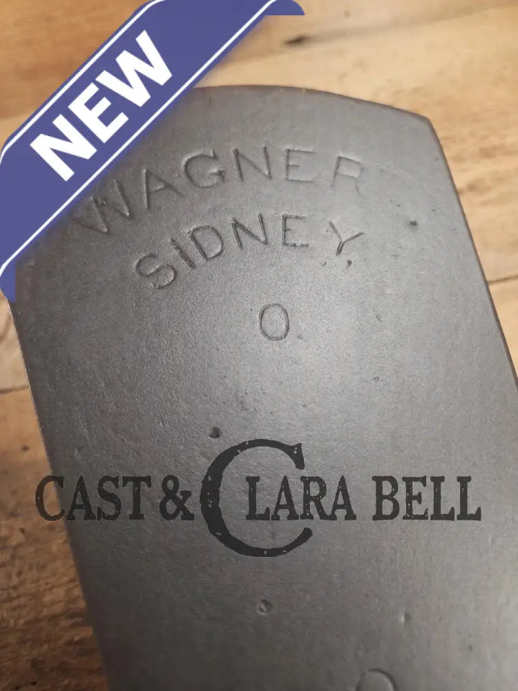 Gorgeous custom made Wagner Cast Iron Skillet Spatula. From an 1800’s ’Double arc’ Wagner Skillet. AMAZING craftmanship