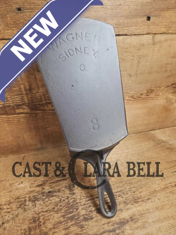 Gorgeous custom made Wagner Cast Iron Skillet Spatula. From an 1800’s ’Double arc’ Wagner Skillet. AMAZING craftmanship