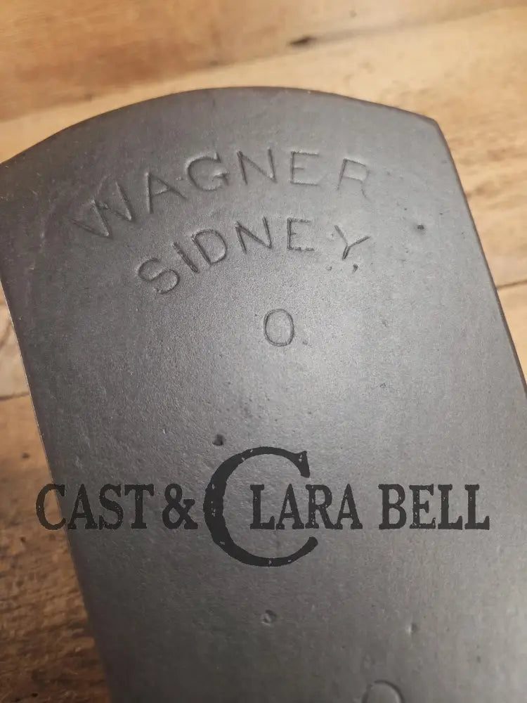 Gorgeous custom made Wagner Cast Iron Skillet Spatula. From an 1800’s ’Double arc’ Wagner Skillet. AMAZING craftmanship