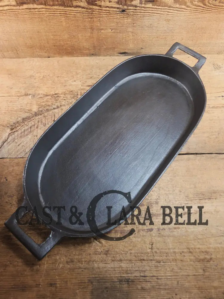 GORGEOUS early 1900βs FIRST edition Birmingham Stove & Range Sportsman Grill 3052 Square handles Restored and Ready to