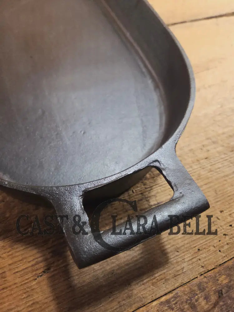 GORGEOUS early 1900βs FIRST edition Birmingham Stove & Range Sportsman Grill 3052 Square handles Restored and Ready to