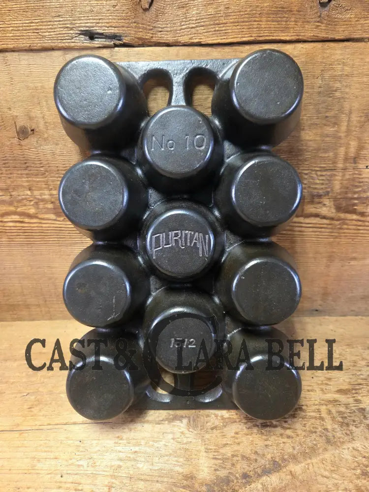 Gorgeous HTF Griswold’s Puritan #10 11-cup Popover Pan 1512. Restored and Ready To Use! Bakeware