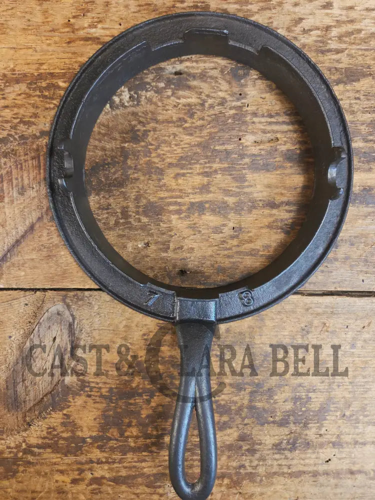 Gorgeous! Mid 1800’s #8-9 Decorative A&J Cox Inc Philadelphia PA cast waffle iron - Waffle Iron