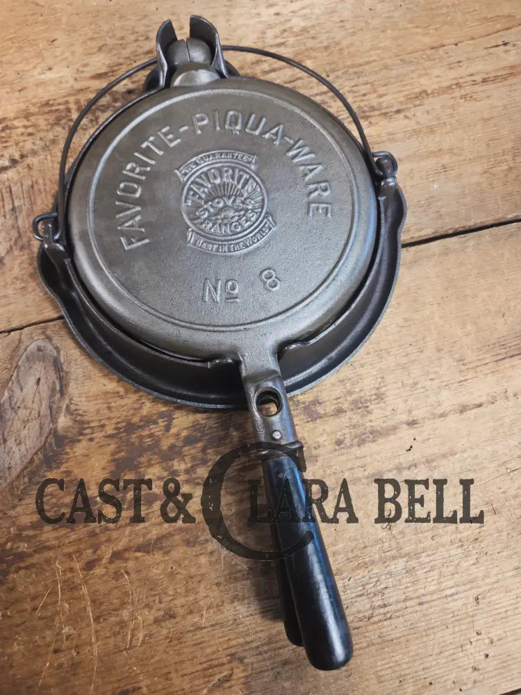 Gorgeous original complete Favorite Piqua tall base waffle iron. Est 1920βs and makes crispy waffles! (Copy) Waffle Iron