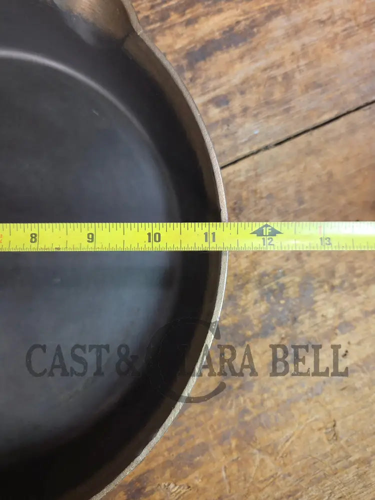 Gorgeous Patina! Early 1930βs Griswold #9 Cast Iron Skillet Large Block Logo βErie,β 710 - Skillet