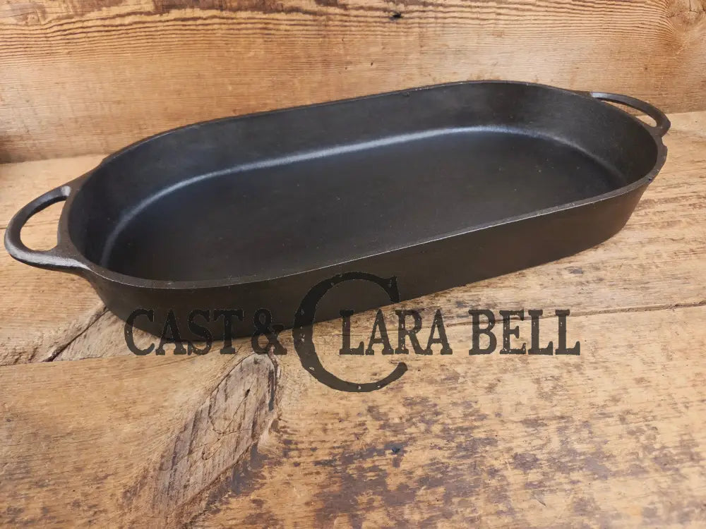 GORGEOUS Second edition Birmingham Stove & Range Sportsman Grill 3052 Rope handles Restored and Ready to Use! Griddle