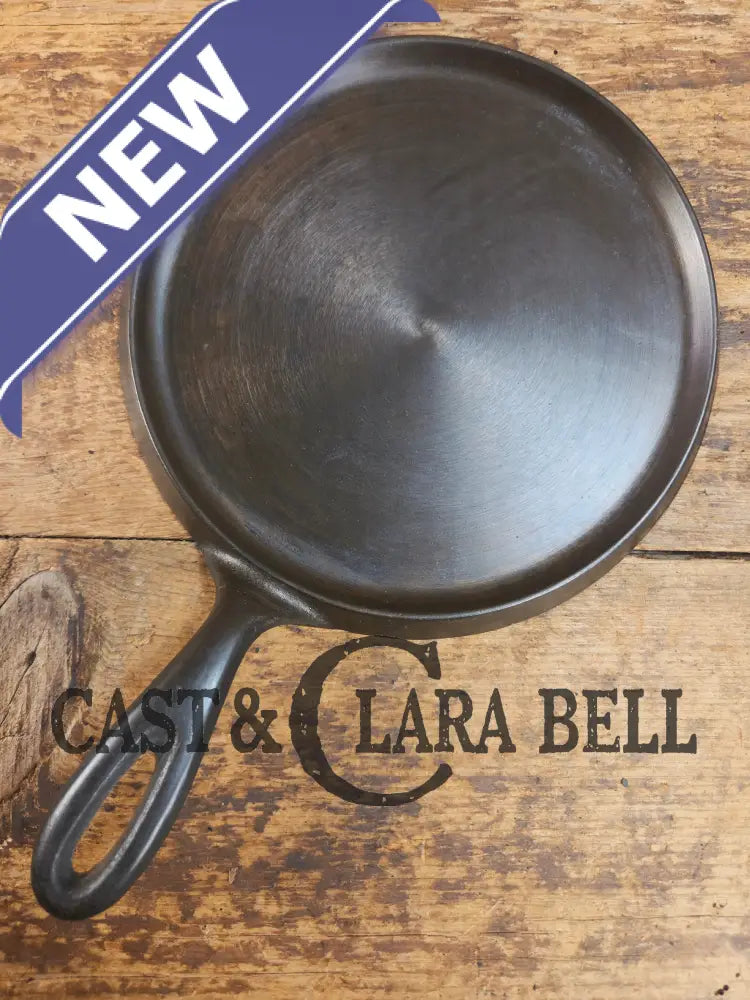 Gorgeous Swirls! Tougher to find 1920βs Wagner Ware #6-A Cast Iron Round Griddle 6A Griddle