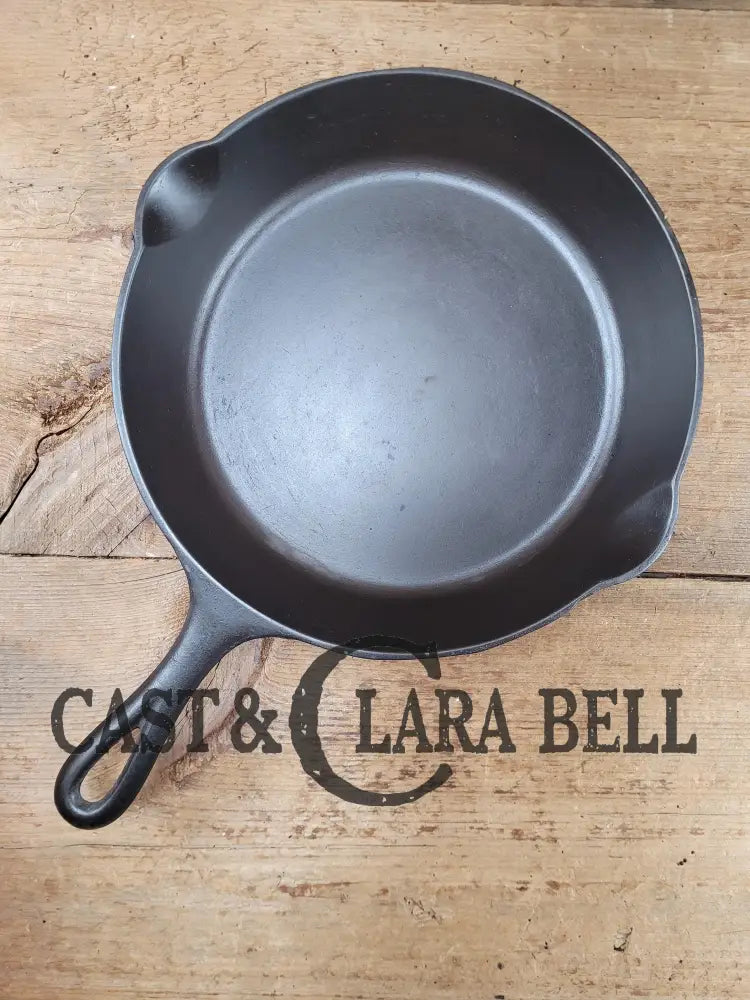 Gorgeous!! Very Early 1910βS Griswold #7 Skillet With Heat Ring And Large Slant Logo βErie β 701