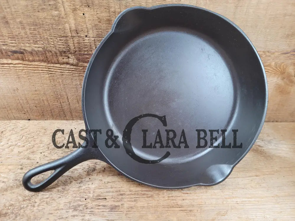 Gorgeous!! Very Early 1910βS Griswold #7 Skillet With Heat Ring And Large Slant Logo βErie β 701