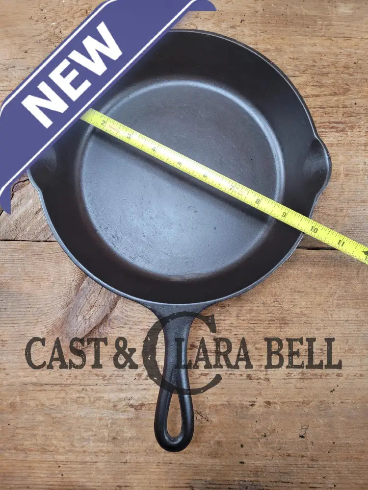 Gorgeous!! Very Early 1910’S Griswold #7 Skillet With Heat Ring And Large Slant Logo ’Erie ’ 701