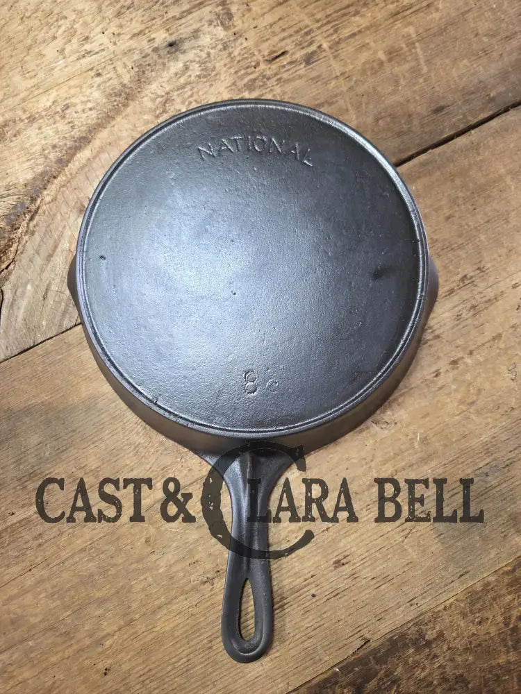 Gorgeous! Wagner’s National 8 Cast Iron Skillet ’8c’. Circa 1920’s beautiful vintage daily user Skillet
