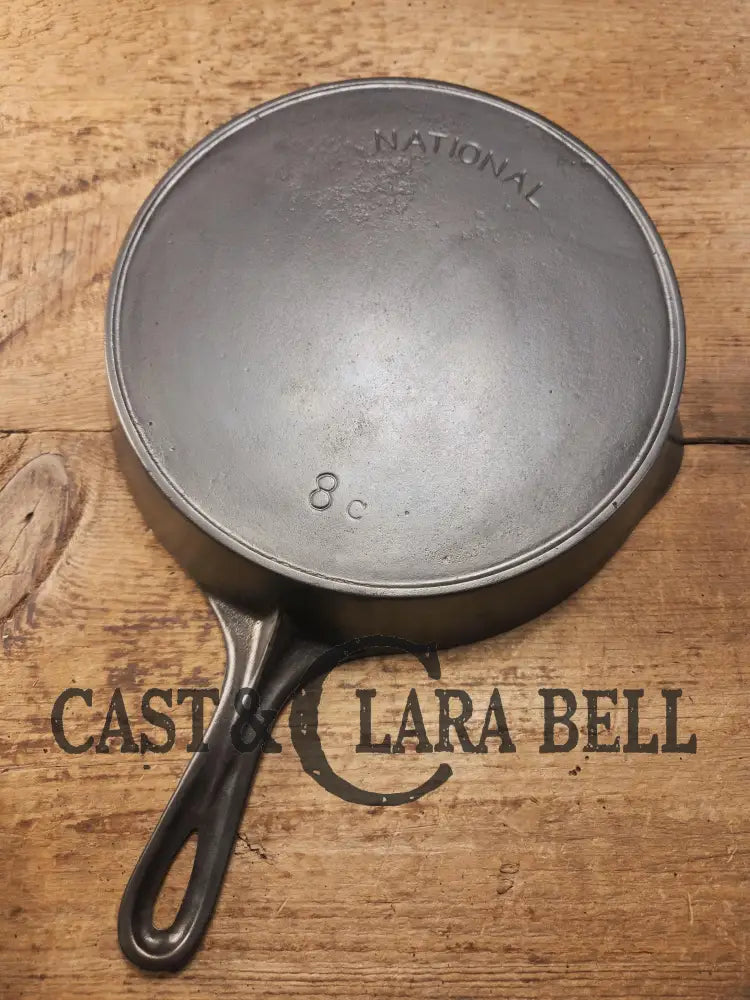 Gorgeous! Wagner’s National 8 Cast Iron Skillet ’8c’. Circa 1920’s beautiful vintage daily user Skillet