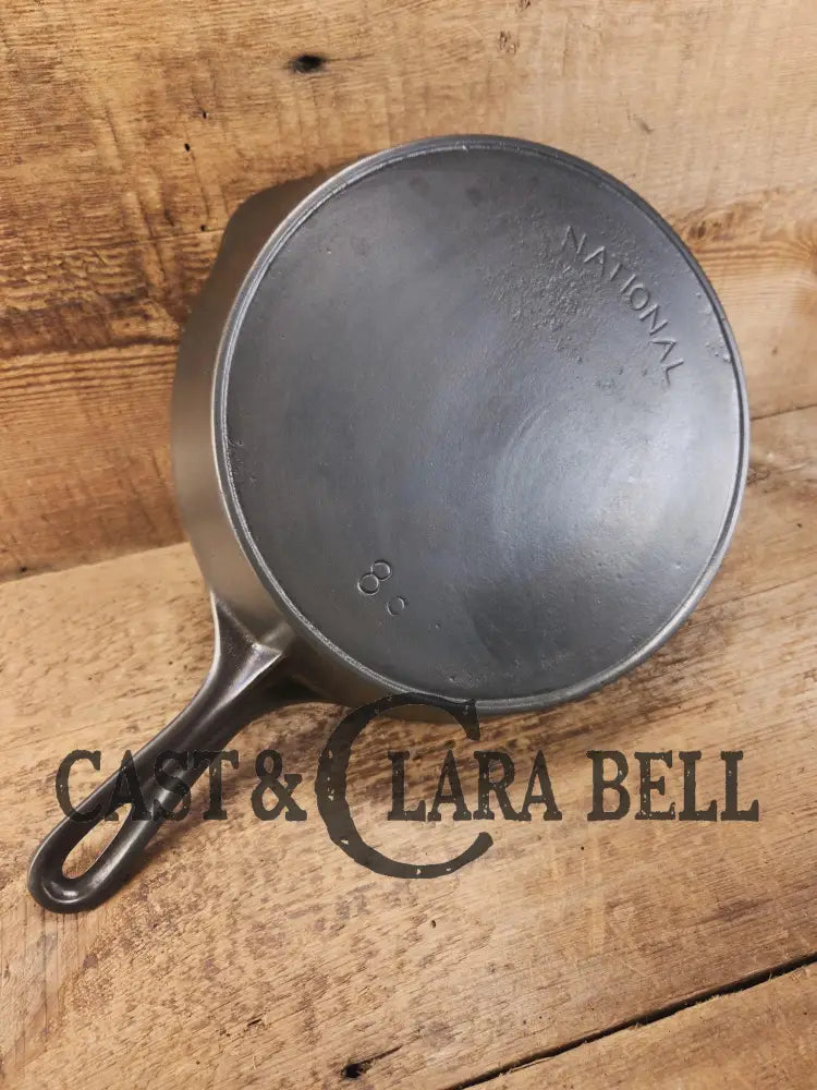 Gorgeous! Wagner’s National 8 Cast Iron Skillet ’8c’. Circa 1920’s beautiful vintage daily user Skillet