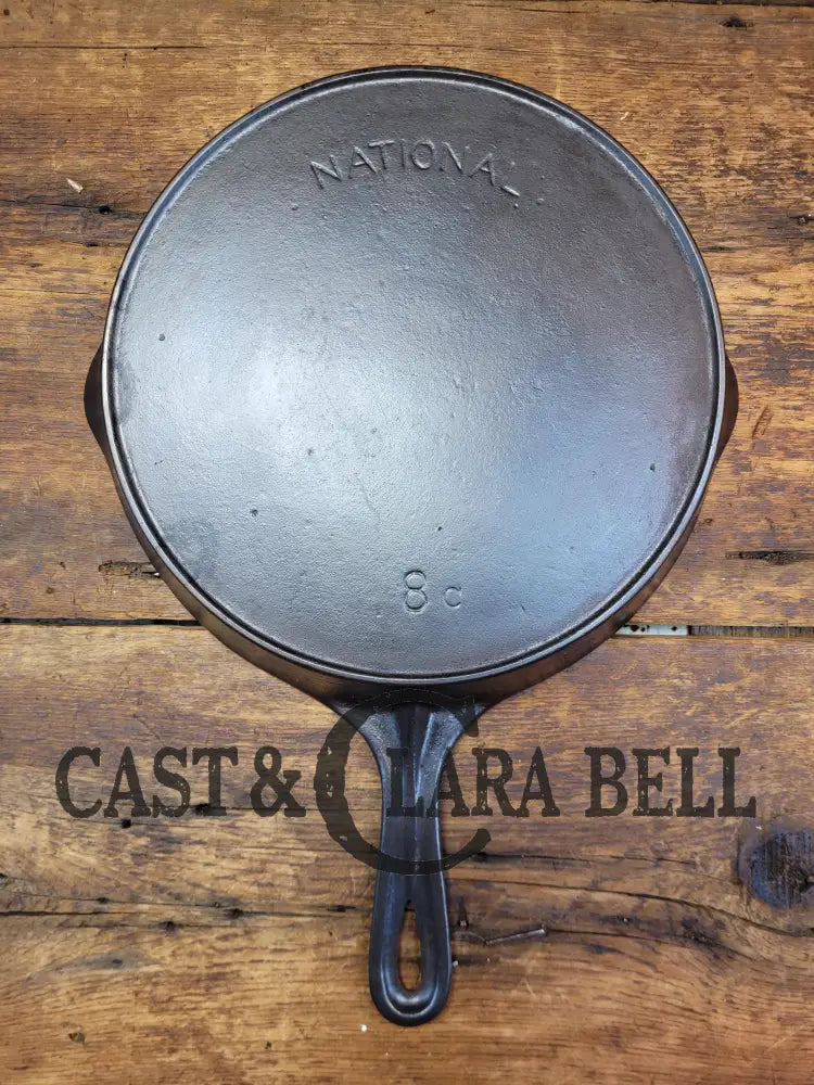 Gorgeous! Wagnerβs National 8 Cast Iron Skillet β8Cβ. Circa 1920βS Beautiful Vintage Daily User