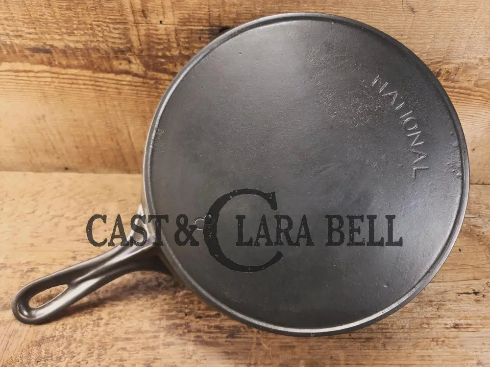 Gorgeous! Wagner’s National 8 Cast Iron Skillet ’8c’. Circa 1920’s beautiful vintage daily user Skillet