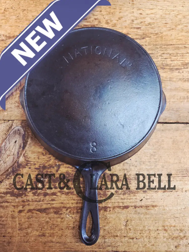 Gorgeous! Wagnerβs National 8 Cast Iron Skillet β8ββ. Circa 1920βs beautiful vintage daily user Skillet