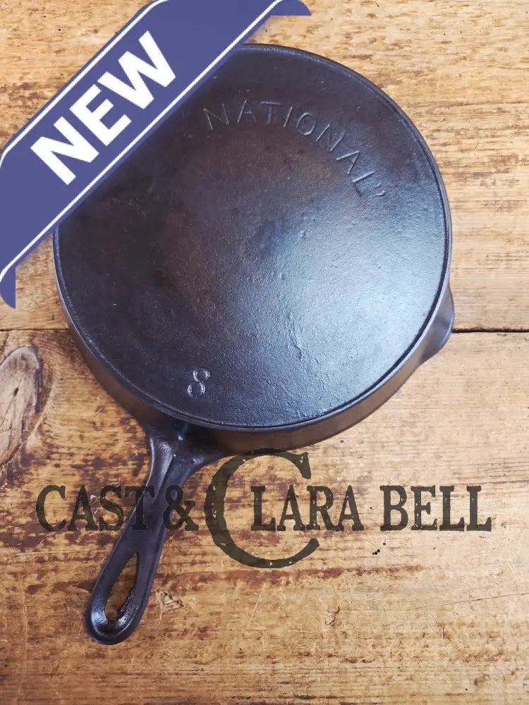 Gorgeous! Wagnerβs National 8 Cast Iron Skillet β8ββ. Circa 1920βs beautiful vintage daily user Skillet
