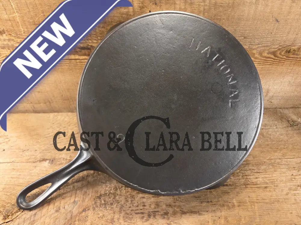 GORGEOUS Wagner’s National #9 Skillet with Heat Ring 9. One of our favorite pans to use in the kitchen! Restored and
