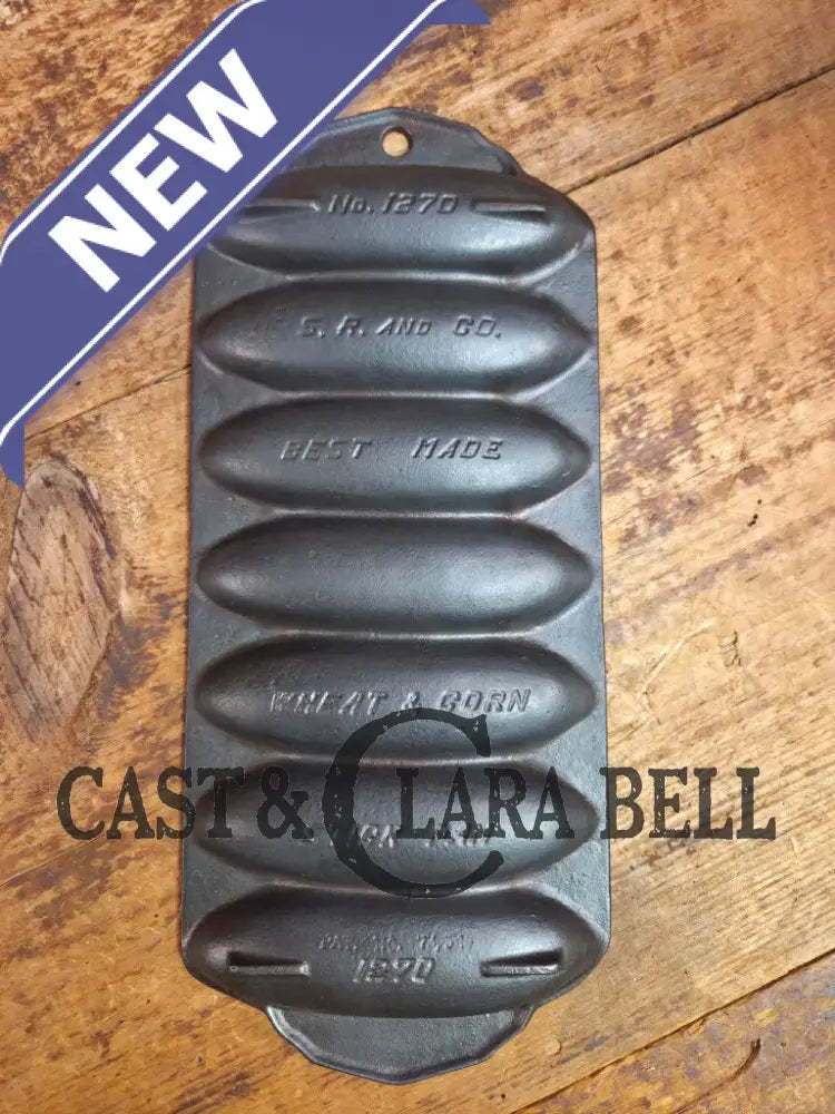 Great collectors piece! Griswold made Sears and Roebuck & Co. ’Best Made’ No. 273 Wheat Corn Stick Pan Bakeware