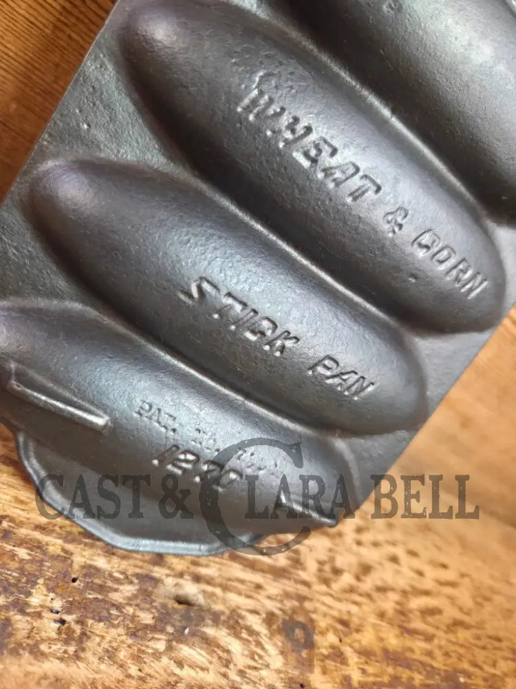 Great collectors piece! Griswold made Sears and Roebuck & Co. βBest Madeβ No. 273 Wheat Corn Stick Pan Bakeware