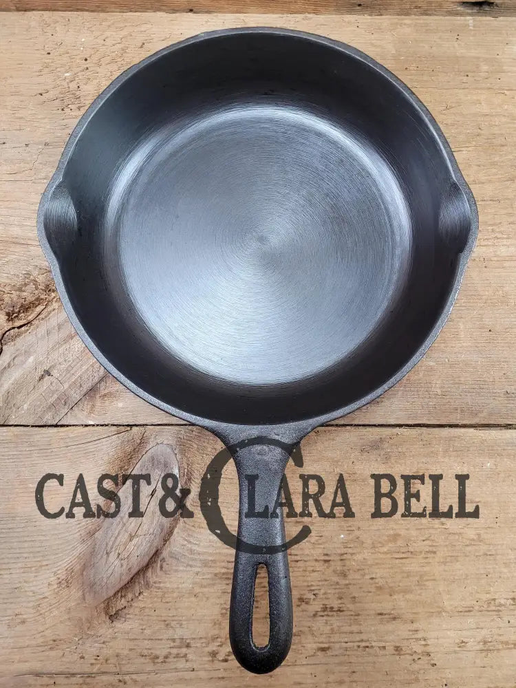 Great Daily User! 1950βS Wagner Ware #6 Skillet With Smooth Bottom And Stylized Logo. Perfect For
