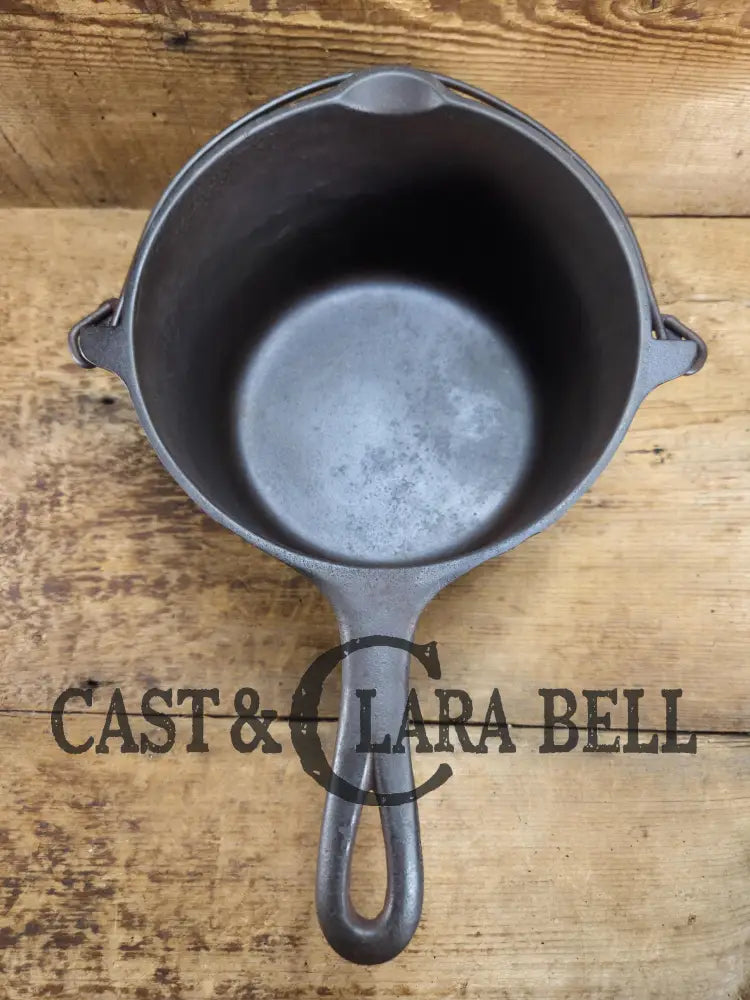 GREAT daily user. Priced to sell (see description) 1930’s Griswold Deep Fat Fryer with Basket p/n 1003. Restored and