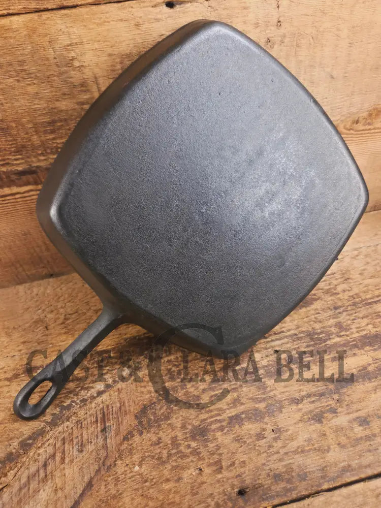 Great daily workhorse! 1950’s era Birmingham (BSR) Stove & Range cast iron square fryer skillet SC24 - Skillet