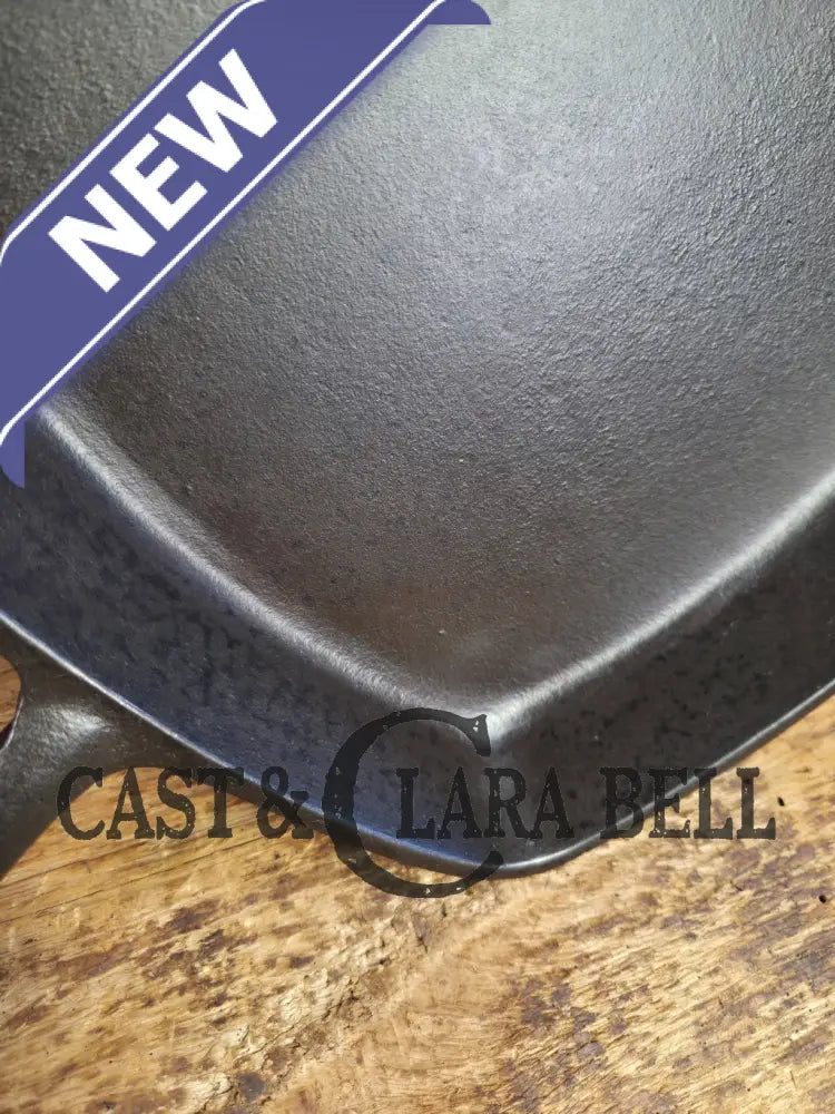 Great daily workhorse! 1960’s era Birmingham (BSR) Stove & Range cast iron square fryer skillet Skillet