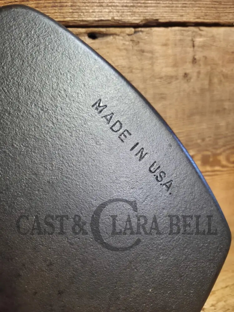 Great daily workhorse! 1960’s era Birmingham (BSR) Stove & Range cast iron square fryer skillet Skillet