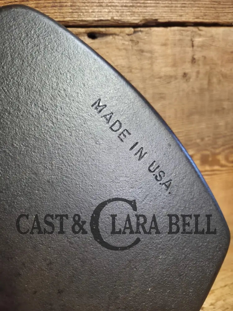 Great daily workhorse! 1960’s era Birmingham (BSR) Stove & Range cast iron square fryer skillet Skillet