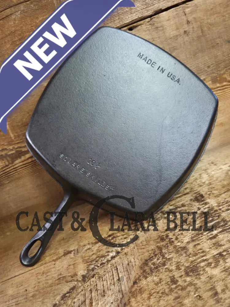 Great daily workhorse! 1960’s era Birmingham (BSR) Stove & Range cast iron square fryer skillet Skillet