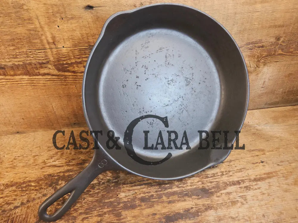 Great every day pan or first skillet. 1940s era Wagner made #8 Skillet with Smooth Bottom - Skillet