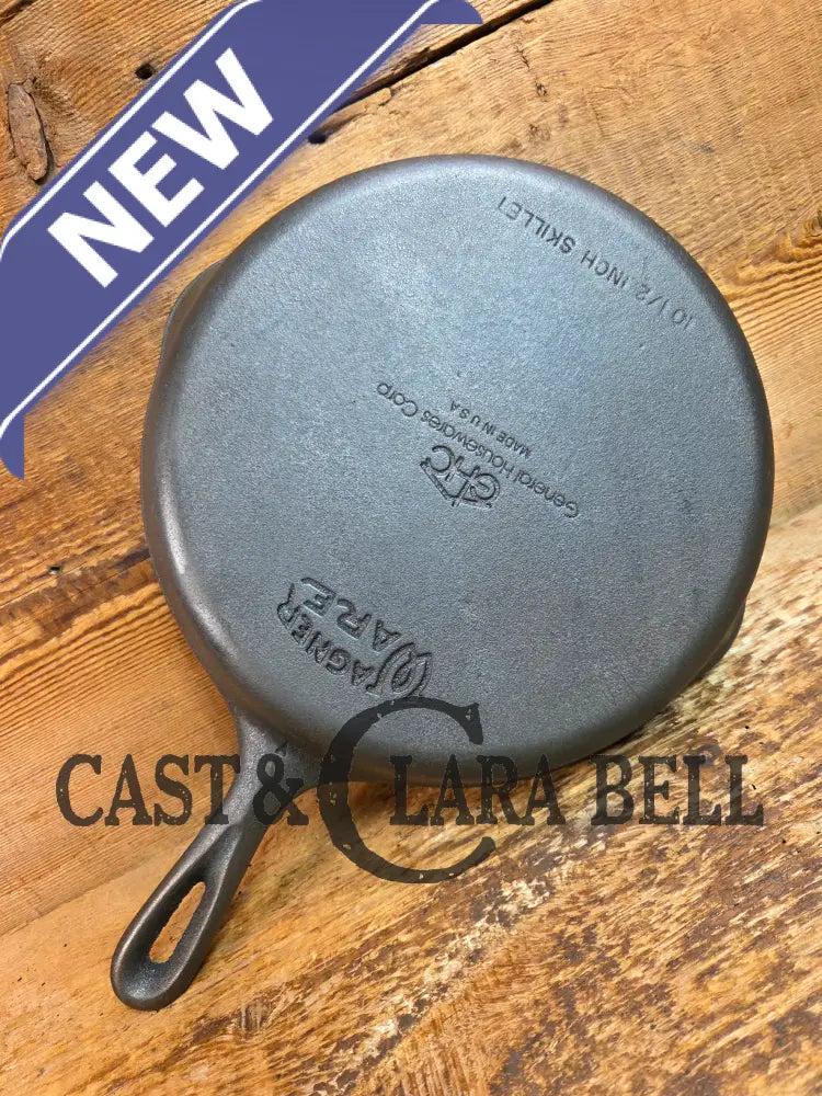 Great every day pan or first skillet. 1960s era WagnerWare ’GHC’ General Housewares #8 Skillet with Smooth Bottom