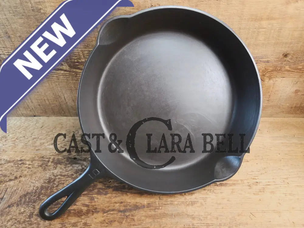 GREAT everyday skillet! Big 1930’s era Griswold #9 Cast Iron Skillet with Small Block Logo 710 Skillet
