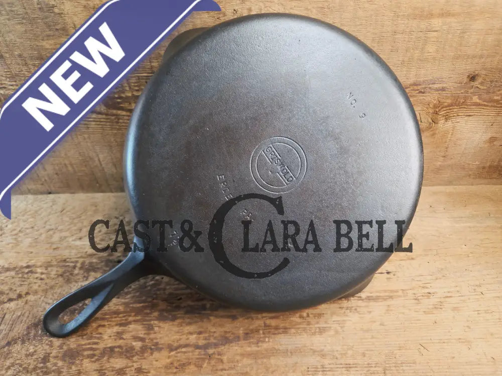 GREAT everyday skillet! Big 1930’s era Griswold #9 Cast Iron Skillet with Small Block Logo 710 Skillet