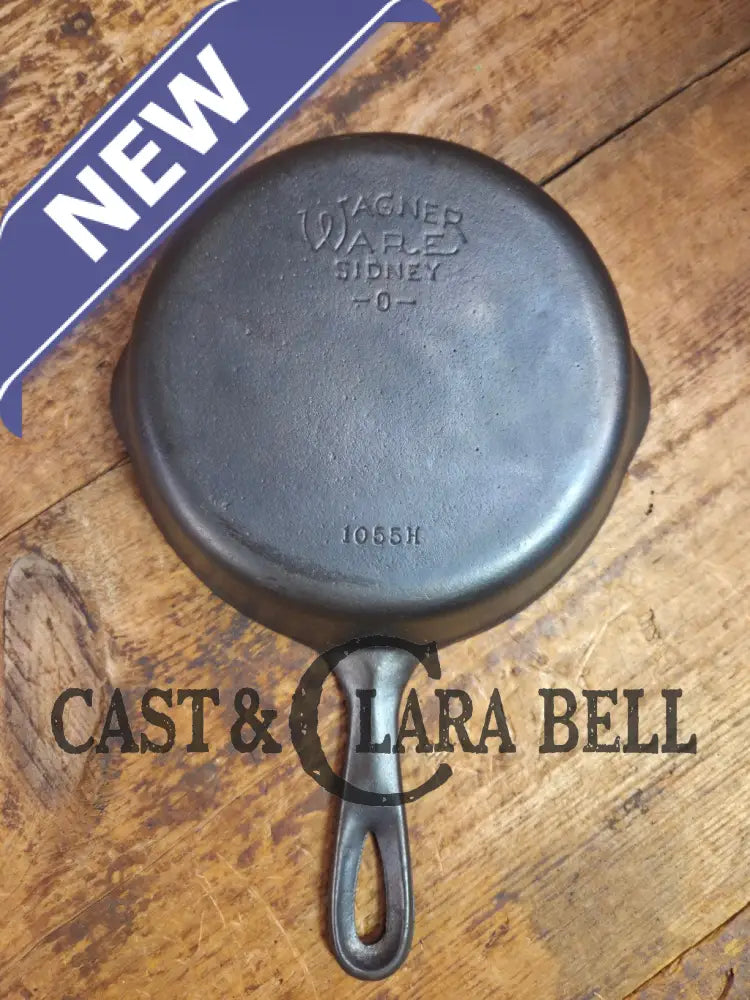 Great first pan! 1930’s Wagner #5 Skillet with Stylized Logo 1055 H Skillet