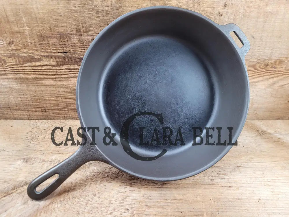 Great First Pan! 1940’S Wagner #8 Cast Iron Deep Skillet 10 1/2 Inch Skillet. Chicken Fryer Sc24
