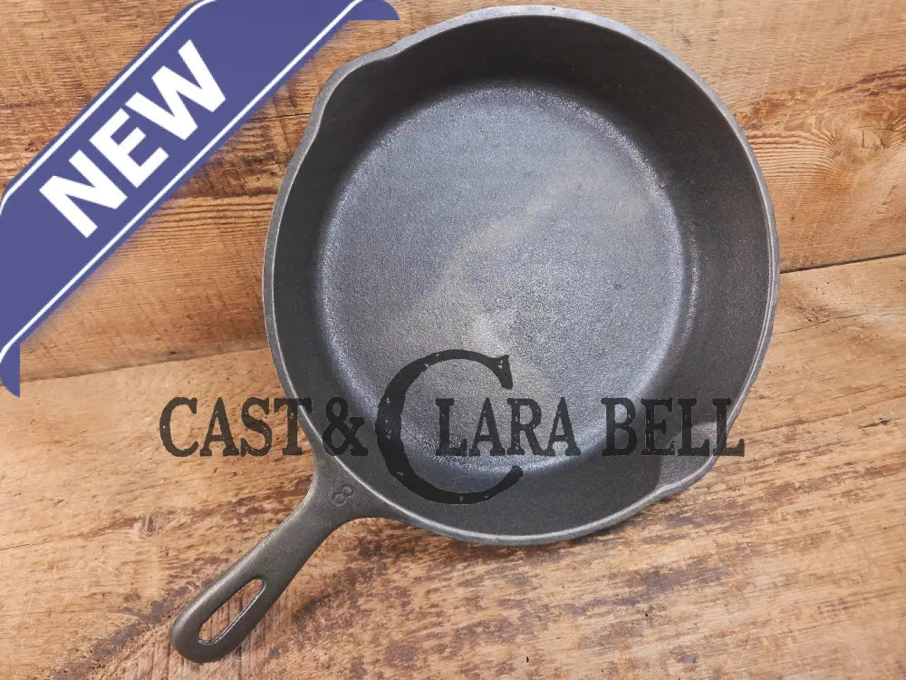 Great first pan! 1940’s Wagner #8 Cast Iron Skillet 10 1/2 inch Skillet Skillet