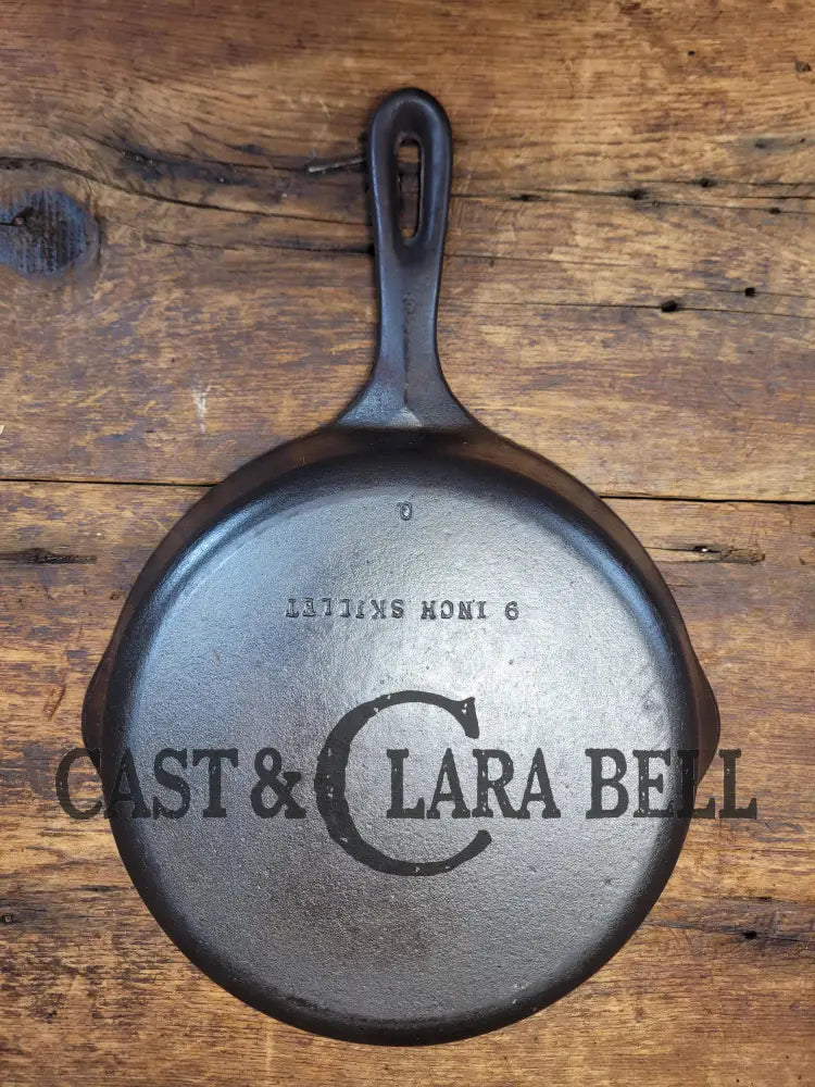 Great First Skillet! 1930βS Wagner Unmarked #6 Cast Iron Sautee Skillet. Skillet