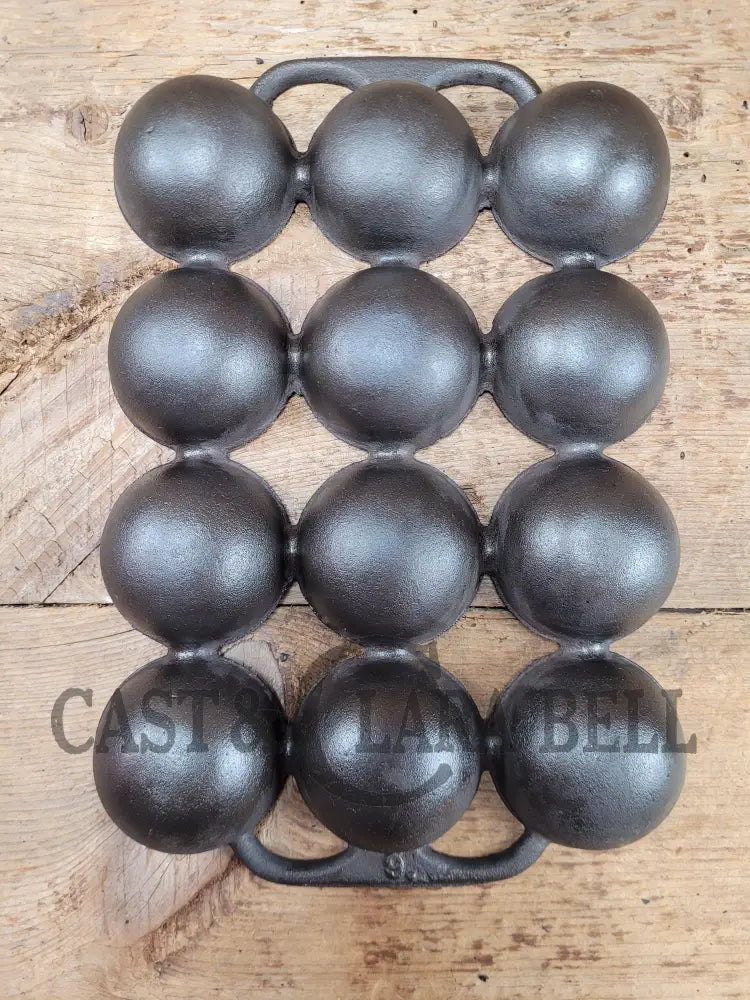 Great Gift! 1930βS #9 Wagner βGolf Ballβ Brownie Pan. Open Air Design Gorgeous! Bakeware