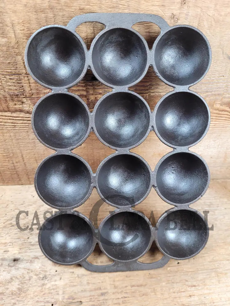 Great Gift! 1930βS #9 Wagner βGolf Ballβ Brownie Pan. Open Air Design Gorgeous! Bakeware