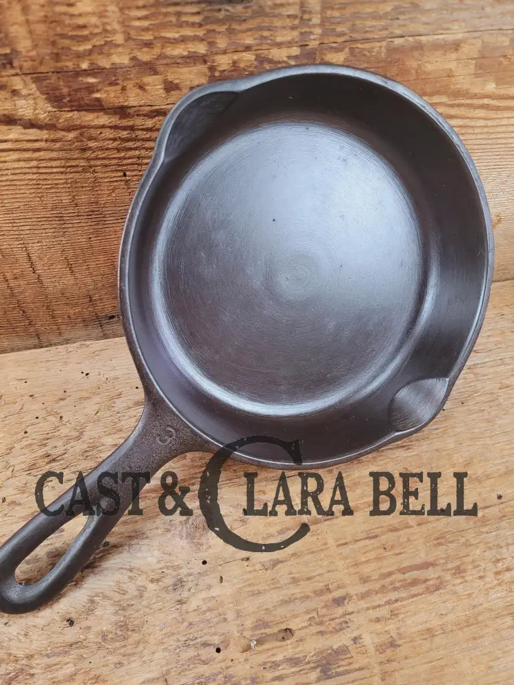 Great Gift! 1930βS Wagner Ware #3 Cast Iron Egg Skillet 1053 R